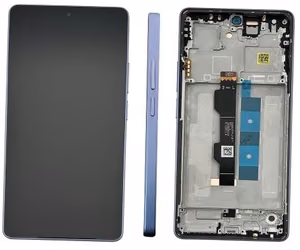 LCD screen Xiaomi Redmi Note 13 Pro 4G / Poco M6 Pro 4G with touch screen with frame Lavender Purple original (service pack)