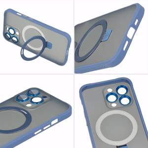 Tel Protect Magiškas Magnetinis Dėklas su stovu Iphone 14 Pro mėlynas