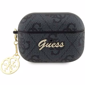 Guess GUAP2G4GSMK ausinių dėklas (m) - juodas 4G Charm Collection