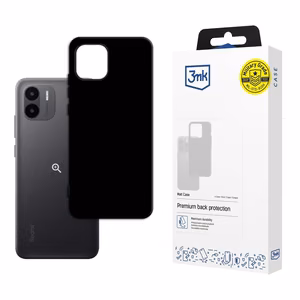 3mk Matinis dėklas telefonui Xiaomi Redmi A2 - juodas