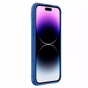Nillkin CamShield Pro PC+TPU Case for Iphone 15 Pro blue
