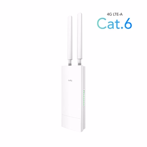 Cudy LT700 belaidis maršrutizatorius Gigabit Ethernet dviejų dažnių (2.4 GHz / 5 GHz) 4G baltas