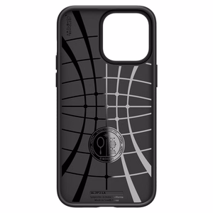 Spigen Liquid Air dėklas iPhone 14 Pro – matinis juodas