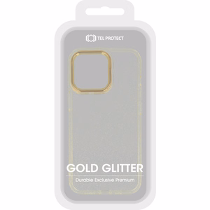 Tel Protect Gold Glitter чехол для iPhone 12 Pro Max золотой