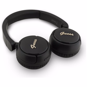 Guess wireless headphones BT SCRIPT METAL LOGO black