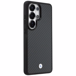 BMW Sign Magnetic Carbon Fiber чехол MagSafe для Samsung Galaxy S26 Ultra чёрный