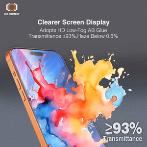 Tempered glass Tel Protect 10X HD DLC Diamond Coating for Iphone 17E/16E/14/13 Pro/13 (envelope)