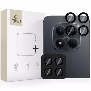 Tech-Protect Camring Fit+ защита камеры для Xiaomi Redmi Note 15 Pro 5G 15 Pro+ чёрная