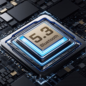 Dudao Y21 belaidis garsiakalbis su RGB apšvietimu Bluetooth 5.3 - juodas
