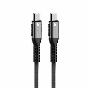 Кабель USB C to USB C Forcell F-Energy QC4.0 PD 5A 240W Cafule 1,2 m C263 чёрный