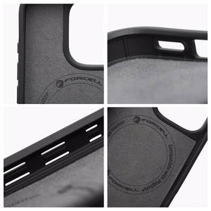 FORCELL F-PROTECT Mirage, militarinio kritimo testuotas dėklas telefonui, MagSafe suderinamas IPHONE 15 PRO rožinis mėlynas