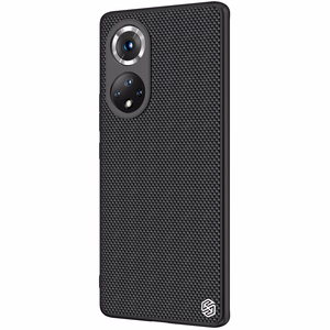 Nillkin Textured Case прочный усиленный чехол с гелевой рамкой и нейлоновой задней панелью для Honor 50 Pro чёрный