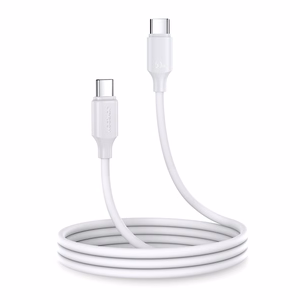 USB кабель Joyroom (S-CC060A9) "USB-C (Type-C) - USB-C (Type-C)" (3A 60W 1m) белый