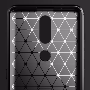 Anglies dėklas lankstus dangtelis TPU dėklas telefonui Nokia 2.4 juodas