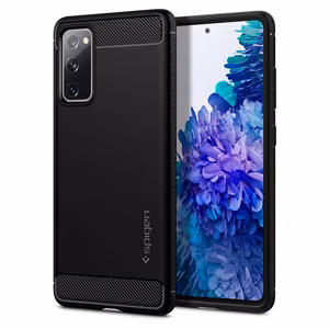 Spigen Rugged Armor dėklas telefonui Samsung Galaxy S20 FE - matinė juoda