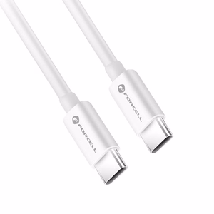 Кабель USB C to USB C Forcell F-Energy QC4.0 PD 5A 100W 3 m C339 белый