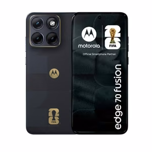 Смартфон Motorola edge 70 fusion FIFA Edition, 17.2 cm (6.78"), Dual SIM, Android 16.0, 5G, USB Type-C, 8 GB, 256 GB, 5200 mAh, чёрный