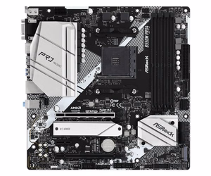 Asrock B550M Pro4 pagrindinė plokštė Socket AM4 micro ATX AMD B550