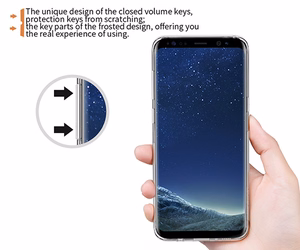 Чехол Nillkin Nature TPU для Samsung Galaxy S8 Plus прозрачный