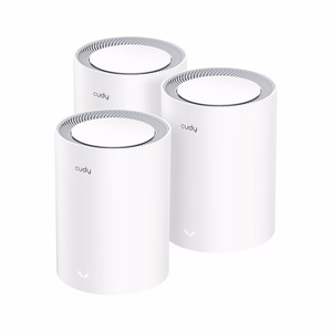 Cudy AX3000 Wi-Fi 6 Mesh 2.5G Solution Dviguba juosta (2,4 GHz / 5 GHz) Wi-Fi 6 (802.11ax) Balta Vidinis