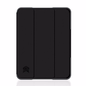 Прочный чехол-книжка STM Dux Plus для iPad Pro 11" M5 (2025) / M4 (2024), чёрный