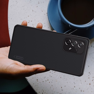Nillkin Super Frosted Shield Pro прочный чехол для Samsung Galaxy A73 зелёный