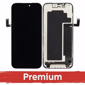 LCD ekranas iPhone 17 Pro juodas (Hard OLED / Premium) / išimamas IC /