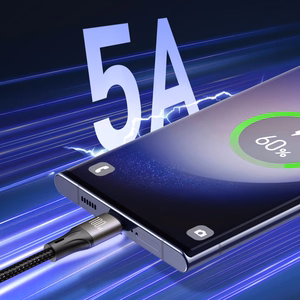 Joyroom Light-Speed Series S-A25 кабель USB-C USB-C 100W 1.2м - чёрный