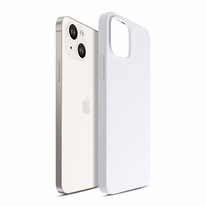 3mk Hardy Silicone MagCase для iPhone 14 Plus - белый