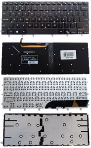 Клавиатура Dell Inspiron 7558, 7568, XPS 15 9550, 9560, 9570, с подсветкой, US