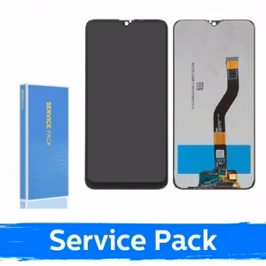 LCD дисплей для Samsung A107 A10s чёрный (Service Pack / Aftermarket, NF версия)