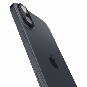 Spigen Optik GLAS.TR kameros apsauga 2-PACK iPhone 16 / 16 PLUS - juoda