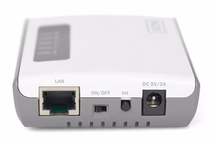 Digitus DN-13024 belaidis daugiafunkcis tinklo serveris su 2 USB 2.0 prievadais, 300 Mb/s
