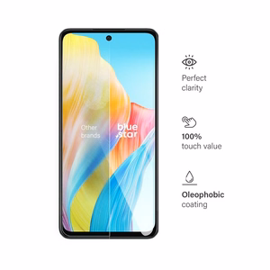 Закалённое стекло для Oppo A58 4G / LTE Blue Star