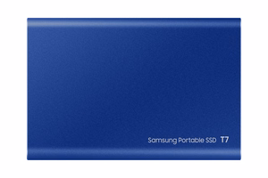 Samsung nešiojamas SSD T7 2 TB USB Type-C 3.2 Gen 2 (3.1 Gen 2) mėlynas