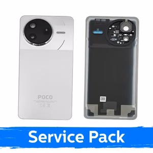 Xiaomi Poco F7 Pro 5G back cover, Silver (Service Pack)