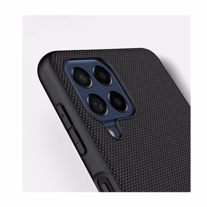 Nillkin Textured Case durable reinforced case with gel frame and nylon back for Samsung Galaxy M53 5G black