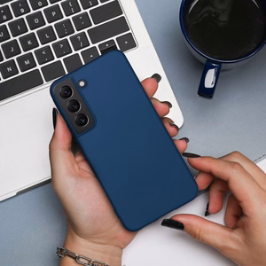 Mėlynas silikoninis dėklas, skirtas „OPPO Reno16 F 5G“ ir „Reno16 FS 5G“