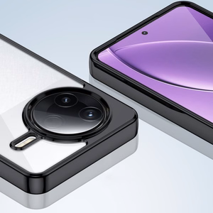 Outer Space Case with Gel Frame for Xiaomi Poco F7 Ultra - Black