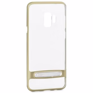 Mercury Dream Bumper case for Samsung Galaxy S9, with metal stand, gold