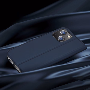 Dux Ducis чехол-кошелёк Skin Pro для iPhone 15 Plus синий