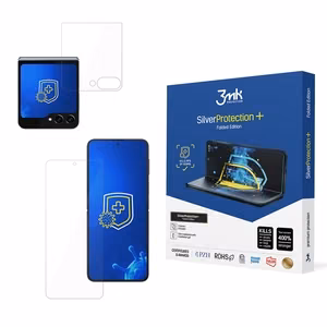 Antibakterinė apsauginė plėvelė 3mk SilverProtection+ Folded Edition Samsung Galaxy Z Flip 6