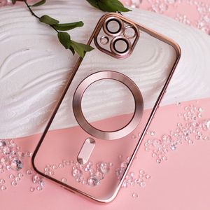 TFO Color Chrome Mag case for iPhone 17 Pro 6.3″ / iPhone 18 Pro 6.3″ – rose gold