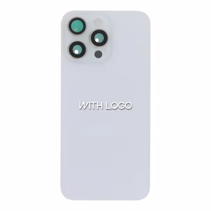 Galinis dangtelis skirtas iPhone 15 Pro / White Titanium / (be NFC flex) / OEM