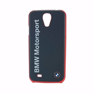 BMW Motorsport dėklas Samsung Galaxy S4 juodas