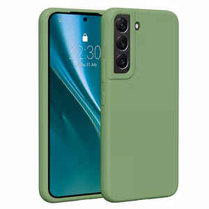 Etteri silikoninis dėklas telefonui Samsung Galaxy S22 - šviesiai žalias