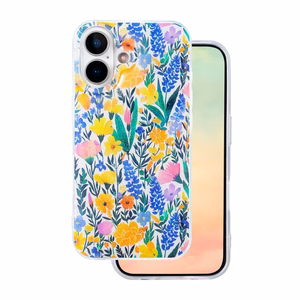 Glow Glam dėklas telefonui iPhone 15 Pro 6,1" baltas