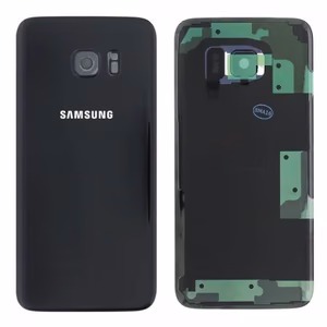 Galinis dangtelis Samsung G935F S7 Edge juodas originalus (naudotas, Grade A)