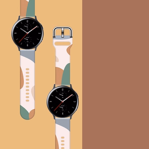 Dirželis Moro Samsung Galaxy Watch 40 / 41 / 42 / 43 / 44 mm silikoninė apyrankė laikrodžiui - raštas 11