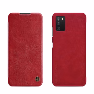 Nillkin Qin odinis dėklas Samsung Galaxy A03s raudonas